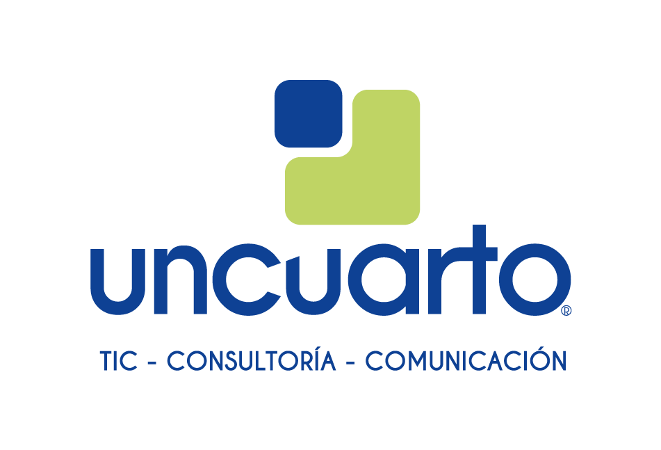 Logotipo UNCUARTO Comunicación